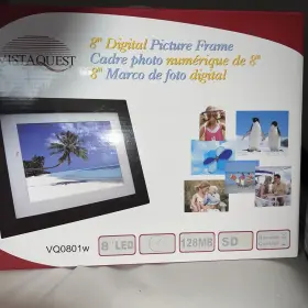Vistaquest 878784006088 8ftft Digital Picture Frame