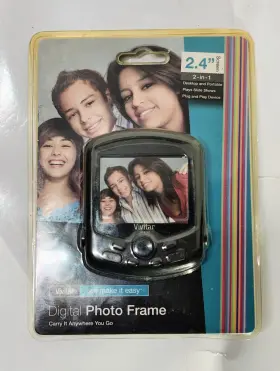 Dpf30 Vivitar 681066466865 Digital Photo Frame 2.4 Inch Screen Desktop Portable Slide Shows