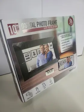 Dtfrm10-noc Vivitar Wifi 10in Touchscreen Digital Photo Frame 16gb Ios Android Compatible