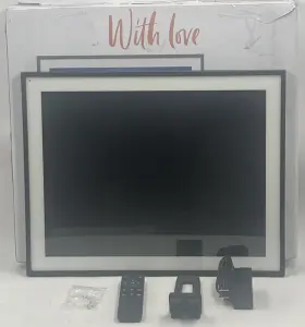 Z198 Vphoto 19 Inch Black Digital Photo Frame