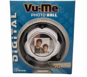 23259 Vu-me Digital Photo Frame Soccer Display 1.5 Inch Lcd 70 Photos
