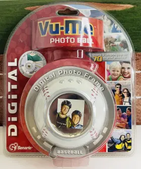 23263 Vu-me Digital Photoball Decoration Frame Displays Up To 70 Photos New