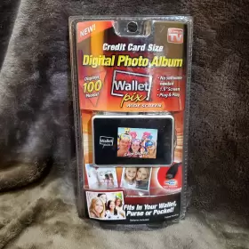 Wallet Pix 754502021383 Digital Photo Album Carry Your Favorite Photos Credit Card Size
