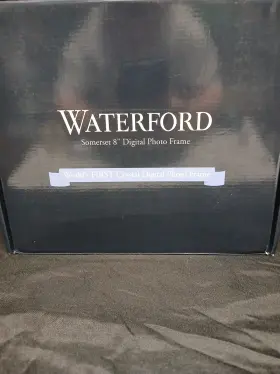 0080000010120004619 Waterford Crystal Somerset 8 Inch Digital Photo Frame