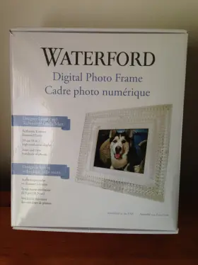Md8004 Waterford Digital Photo Frame #md8004 Nib