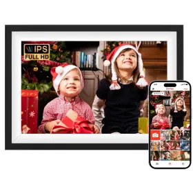 A10-32 Wdyqje Digital Picture Frame Wifi 10.1 Inch With 1280x80