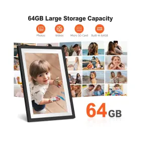 A10-642 Wdyqje Frameo 10.1 Inch Digital Picture Frame With 1280 X 800 Hd Ips Touch Screen 6 #2