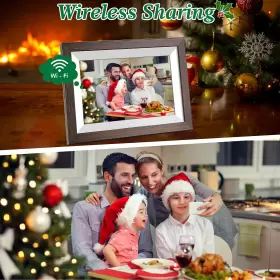 Weipan 618087158295 Wifi Digital Picture Frame 10.1 Inch Smart Photo With Ips Touch #2