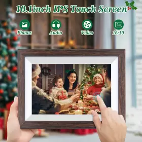 Weipan 618087158295 Wifi Digital Picture Frame 10.1 Inch Smart Photo With Ips Touch #3