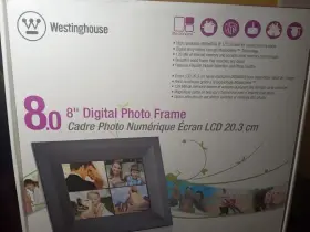 Csnb-0310-099c Westinghouse Digital Picture Frame 8 Inches Lcd Screen Dpf 0802 2007