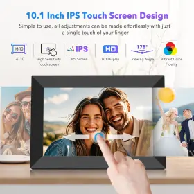 Wonnie 705353994876 Uhale 10.1 Inch Digital Picture Frame With 32gb Storage Support Sd Card Electronic #3