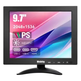 907-2k Wstirhy 9.7 Inch Small Monitor 2048x1536 Ips Display 4 3 Second Screen 440 Nit Brig
