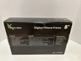 X Digital Media 897750002107 X-digital Xdm 8 Inch Frame..new #2