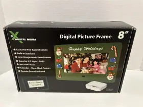 X Digital Media 897750002107 X-digital Xdm 8 Inch Frame..new