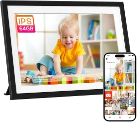 X-1065 Xiskt Frameo Digital Picture Frame Wifi 10.1 Inch Smart Photo Electronic 64gb And 2gb Ram