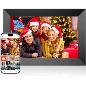 Hk-2048-02eu-bk-a2 Xj-home Frameo 10.1 Inch Digital Photo Frame 32gb Wifi 1280x800 Ips L
