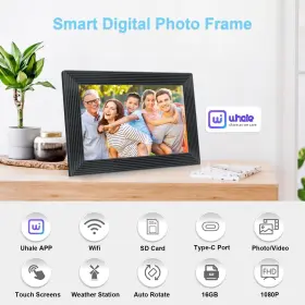 1010y-1 Yamemo Uhale Digital Picture Frame Wifi - 10.1 Inch Photo Electronic #2