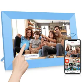 1002y-blue Ybest Frameo 10.1 Inch Wifi Digital Picture Frame 1280x800 Hd Ips Touch Screen Dig