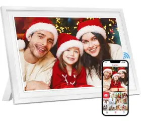 B0c7z8ktpq Yemsd Frameo 10.1 Inch Smart Wifi Digital Picture Frame 32gb Memory 1280x800 Hd Ips