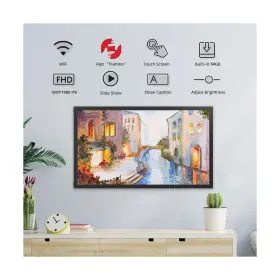 Yenock 705252421350 21.5 Inch Frameo Digital Photo Frame 64gb Storage Wifi Smart Picture #2