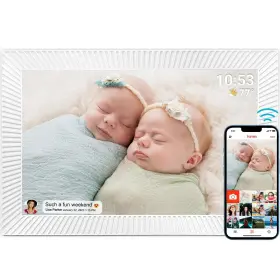 Yenock 761426913427 Frameo Digital Photo Frame 10.1 Inch With 32g Internal Storage Smart Wifi Dig