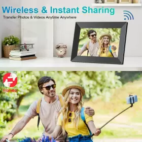 With1280 Yunqideer 759049352594 8 Inch Digital Photo Frame Wifi 800 Ips Lcd Touch Screen Built-in 16 #2