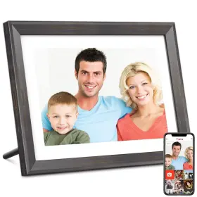 Yq101002 Yunqideer Frameo Digital Picture Frame Wifi 10.1 Inch Ips Touch Screen Hd Display 16gb