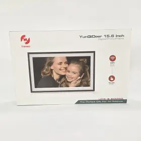 Yq156003 Yunqideer Frameo 15.6 Inch Large Wi-fi Digital Photo Picture Frame 1920x1080 Ips Hd