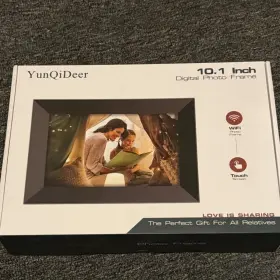 Yqi0i0i009 Yunqideer 10.1 Inch Digital Photo Frame Wi-fi Connectivity Touch Screen Display