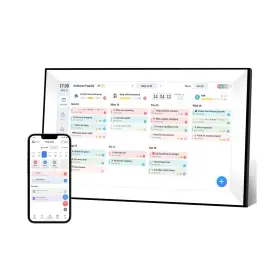 C005 Yuyialarm 15.6 Inch Digital Calendar Chore Chart Voice Message Feature Picture