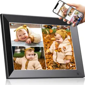 M10r6 Zcyge Digital Photo Frame 10.1 Inch Electronic Picture Wifi App Smart Electric Video