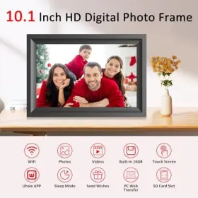 K102 Zhaosui Thankvip Wifi Digital Picture Frame 1280 800 Hd Display 10 Inch Matte Black #3