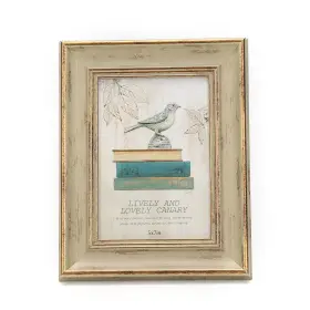 43215-8384 Zhenzan Frames 5x7 Inches Vintage Feel Picture Frame For Tabletop Or Wall Hanging With Glass