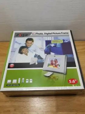 J5-zus-ca Ziga 5.6 Digital Photo Picture Frame 12 Mega Pixels Lcd Screen Remote Control #2