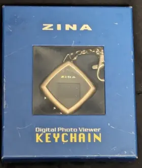 Zina 811252008061 Digital Photo Viewer Keychain - Open Box Looks New