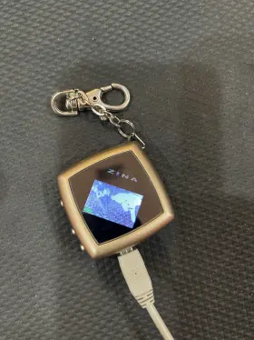 652367 Zina International Digital Photo Keychain
