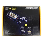Nextbase 222XR Dash Camera + Rear Bundle, Includes 32GB Sd Card New Open Box. Fixed Price $98.68.