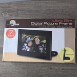 New In Box Digital Decor Ultra Slim Picture Frame (7') With Remote. Fixed Price $23.99.