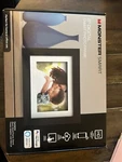 Monster 8" Digital Smart Touch Photo Frame Works With Hey Google And Alexa. Fixed Price $50.49.