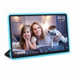 Apolosign 14.1 Inch Neon Light Digital Photo By Frameo (refurbished). Fixed Price $94.95.