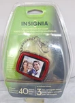 Insignia Digital Picture Keychain Holds Up 40 Photos Red Factory Sealed Nib. Fixed Price $18.99.