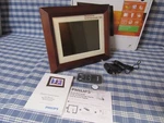 Philips 8" Digital Photo Wood Frame (new Store Display Old Stock) Free Shipping.. Fixed Price $30.00.