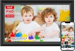 15.6" Frameo Digital Photo Frame, Fhd Touch Screen, Dual-wifi, Auto-rotate. Fixed Price $166.99.