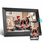 Jeemak Digital Picture Frame 10.1 Inch Wifi Photo With Hd Touch Screen Aut. Fixed Price $294.57.