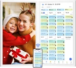 27" Smart Digital Picture Frame & Calendar - Fhd Touchscreen, Wall Mountable. Fixed Price $716.99.