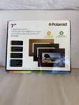 Polaroid 7-INCH Digital Photo Frame Kit Model XSA-00750B New Open Box Never Used. Fixed Price $15.00.