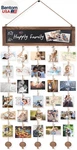 Picture Frames Collage Photo Hanging Display Board Wood Rustic Fo. Fixed Price $22.83.