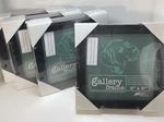 Ambiance Gallery Set Of Four 1.5" Deep Picture Frames Black 6 X Fast Ship. Fixed Price $20.85.