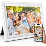 Jiugedpf K103 10.1" Ips Hd Touch Screen Wi-fi Digital Photo Frame White 16GB. Fixed Price $45.00.