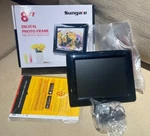 Sungale PF803 8" Digital Hi-resolution Photo Frame, Supports Sd/sdhc. Fixed Price $25.85.